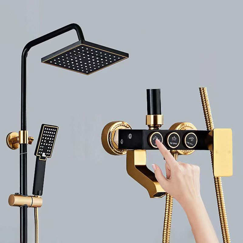 Avtoit | Modern adjustable water flow shower faucet shower arm shower system on the wall