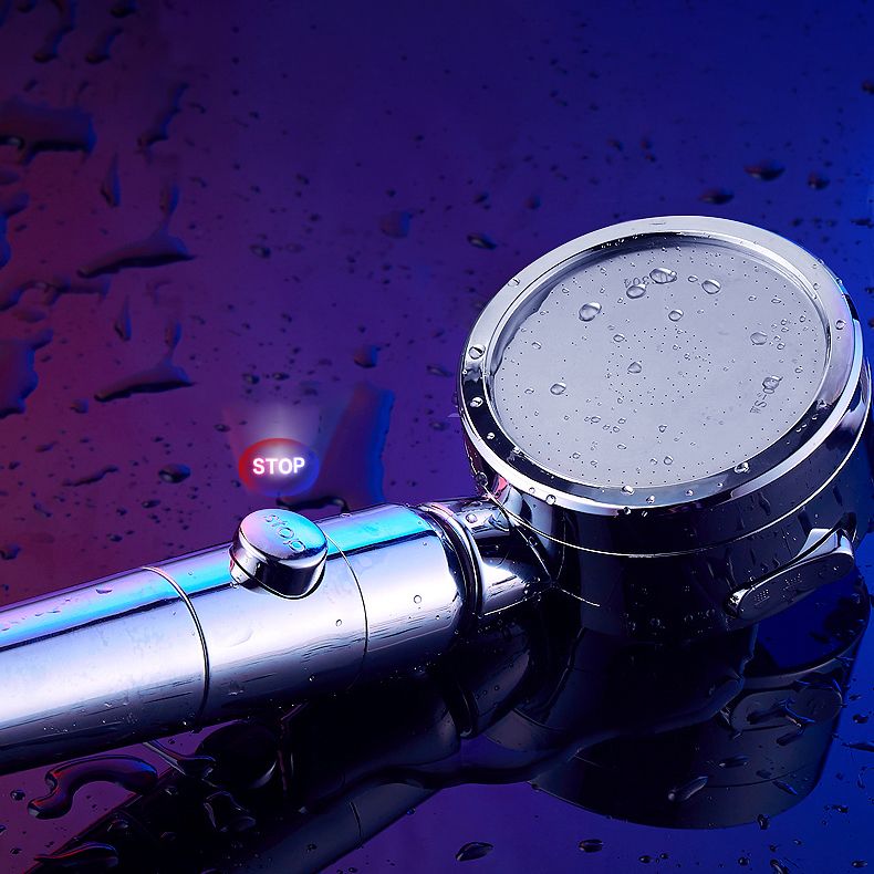 Avtoit | Contemporary Handheld Showerhead Round 3 Setting Sprayhead in Silver