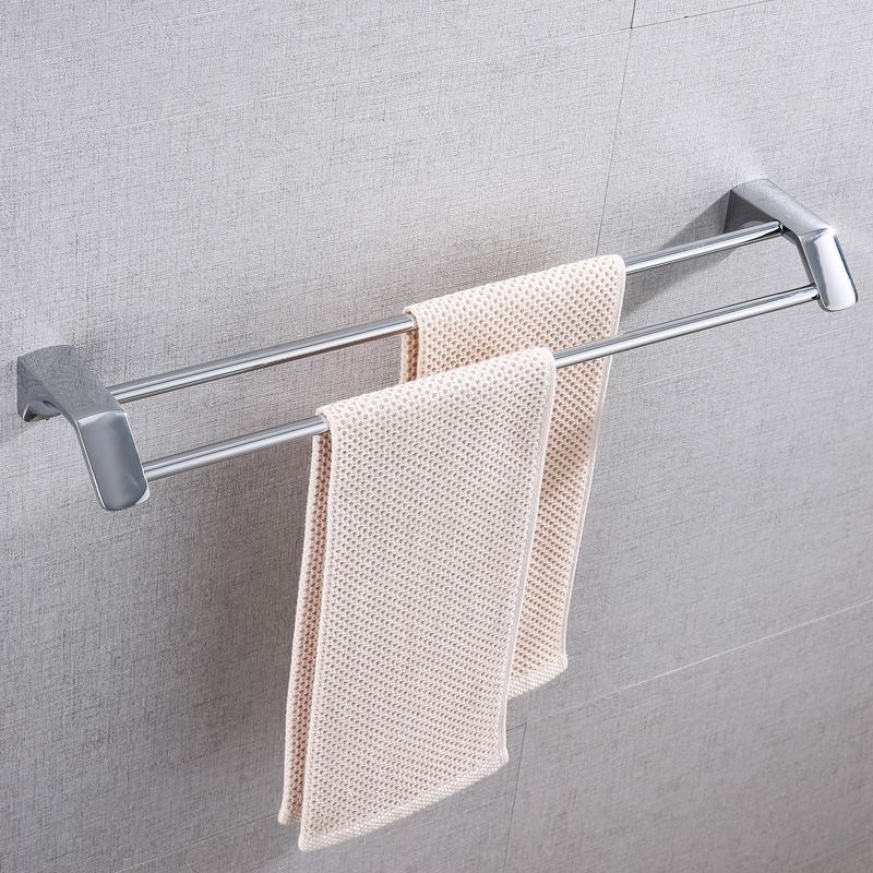 Avtoit | Modern Bathroom Hardware Paper Holder Bathroom Shelf Silver Bathroom Accessory Set