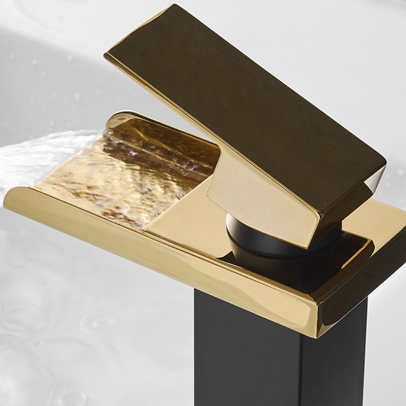 Avtoit | Waterfall spout basin tap lever handle square basin tap