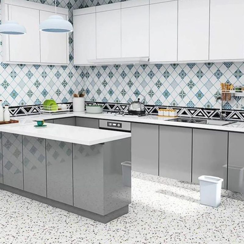 Avtoit | Rectangular Peel & Stick Tile PVC Single Tile for Kitchen and Bathroom