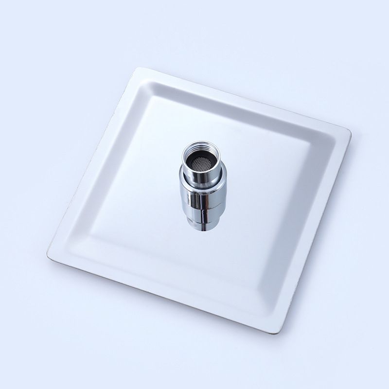 Avtoit | Square Stainless Steel Showerhead in Silver 6-Inch Fixed Showerhead