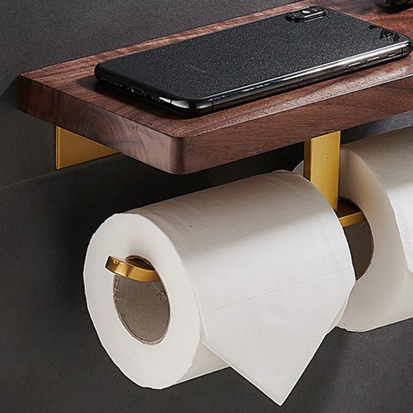 Avtoit | Traditional Bathroom Accessories Set Bathroom Shelf Paper Holder Gold Bathroom Set