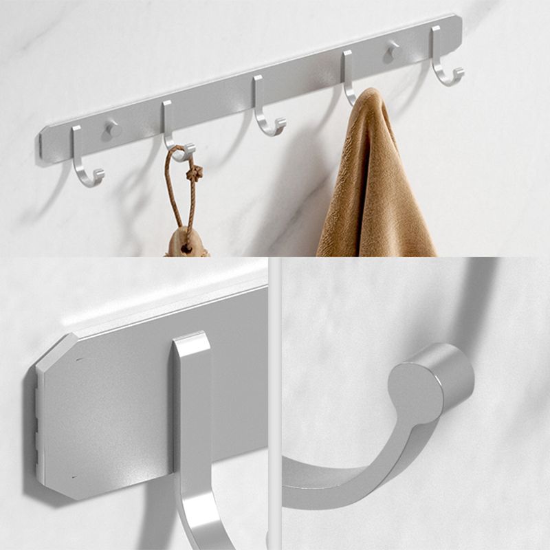 Avtoit | Modern Bathroom Accessories Hardware Set White Metal Bathroom Accessories Kit