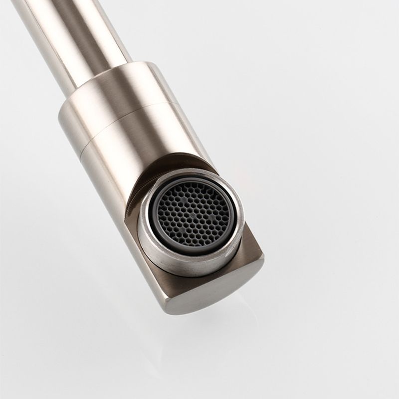 Avtoit | Modern Pull-down Faucet Single Handle Wall Mounted Pot Filler Low Profile 1 Holder Filler