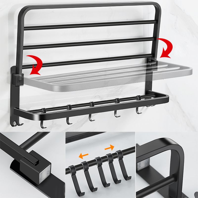 Avtoit | Matte black bathroom accessory set Modern bathroom accessory hardware set