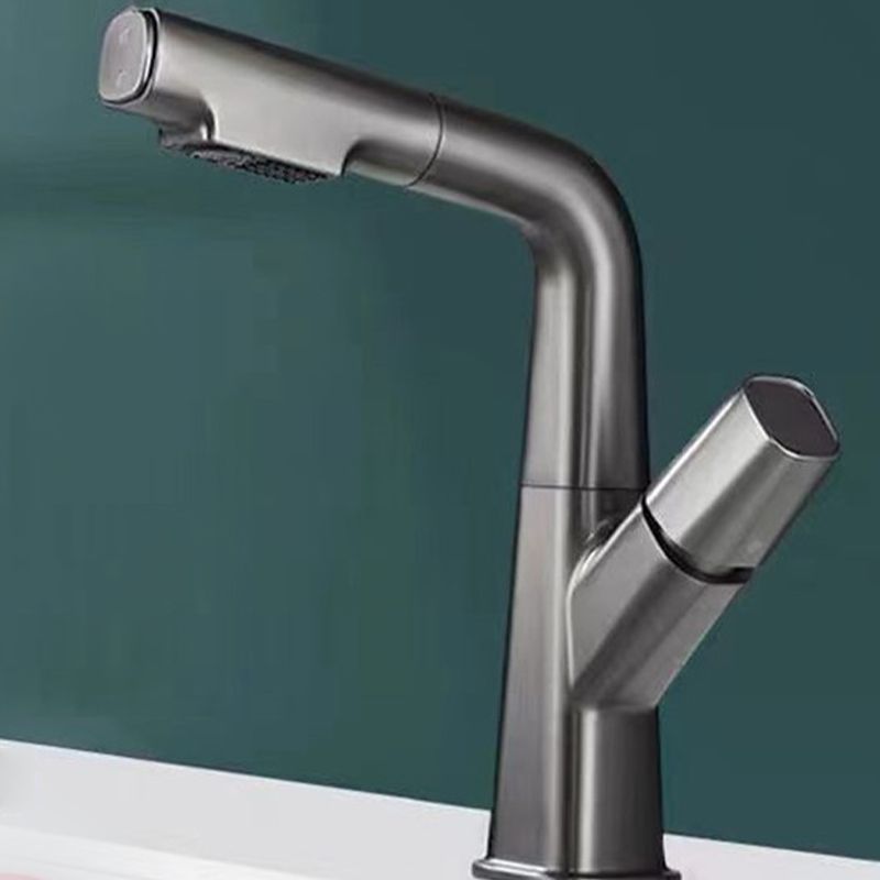 Avtoit | Modern Centerset Bathroom Faucet Solid Color Copper Sink Faucet
