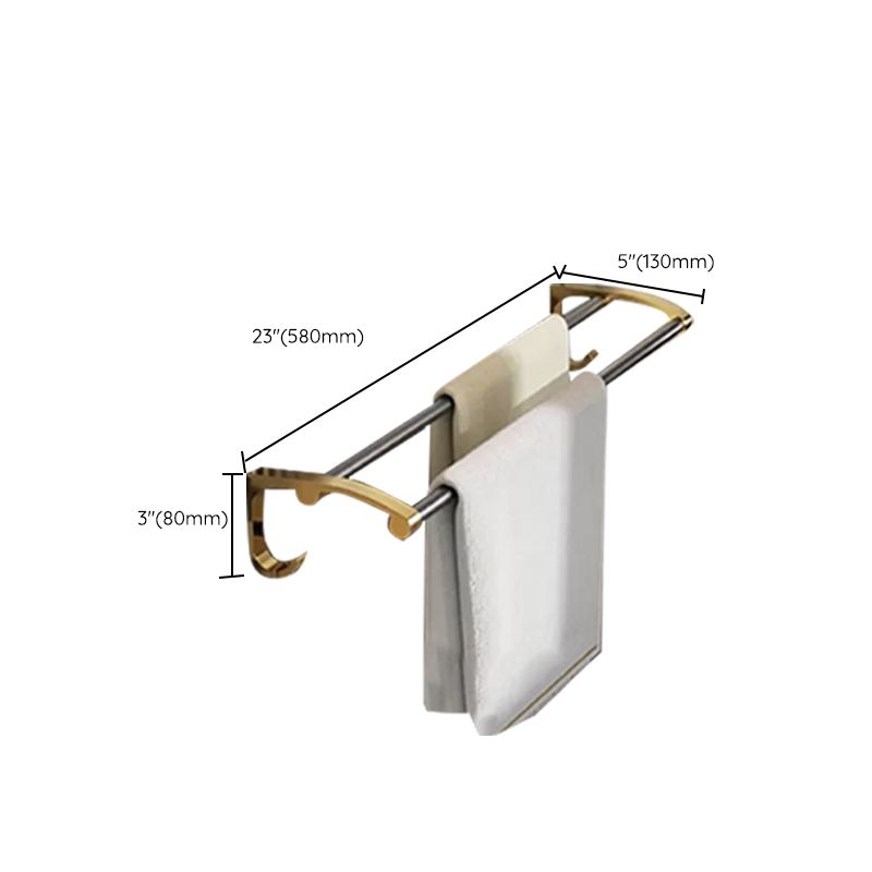 Avtoit | Contemporary stainless steel bathroom accessories as a single piece or in a set in black and gold