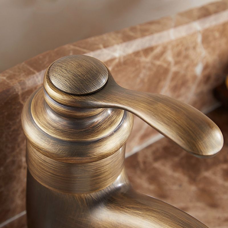 Avtoit | Glam Style Bathroom Sink Faucet Single Handle Low Arc Sink Faucet