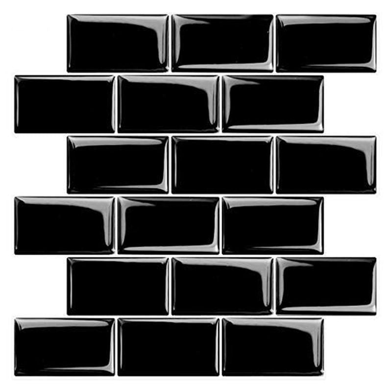 Avtoit | Peel and Stick Tiles Rectangular Stain Resistant PVC Subway Peel and Stick Tiles for the Kitchen