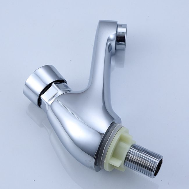 Avtoit | Modern sink faucet with brass knob handle, low arc, washbasin faucet