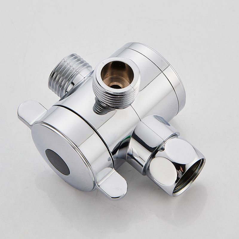 Avtoit | Silver Square Double Shower Head Modern Water Filtration Wall-Mounted Shower Head