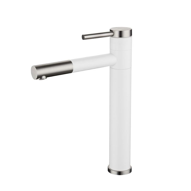 Avtoit | Modern Vessel Sink Faucet Stainless Steel Single Handle Low Arc Pull Down Vessel Faucet