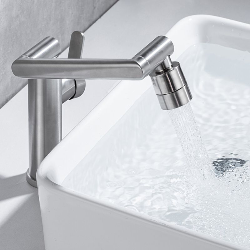 Avtoit | Swivel Spout Bathroom Faucet Single Hole Basin Faucet with Lever Handle