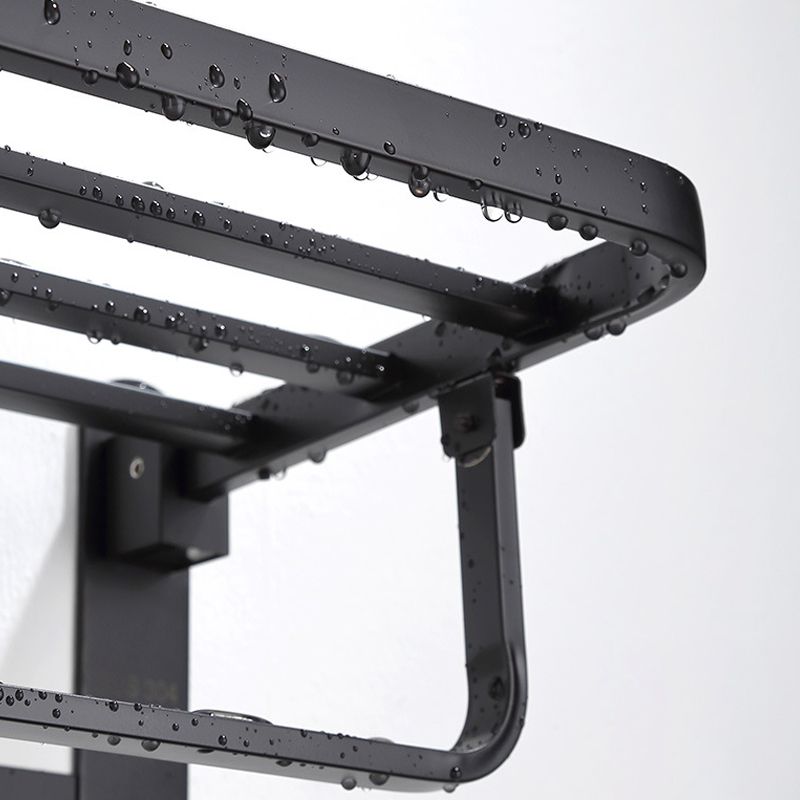 Avtoit | Modern Bathroom Accessory Set Bath Shelf Towel Holder Matte Black Bath Hardware Set