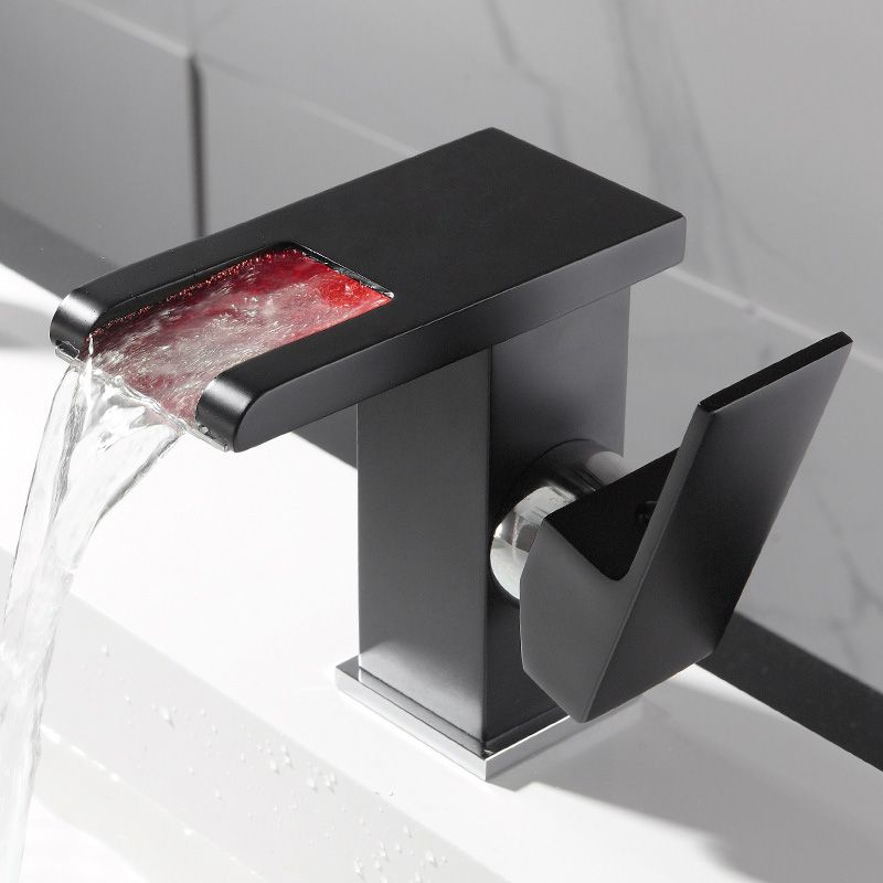 Avtoit | Basin faucet lever handle waterfall outlet bathroom fixture