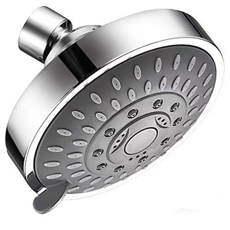 Avtoit | Modern Fixed Shower Head with Catalyst 4-Inch Silver Wall Mount Shower Head