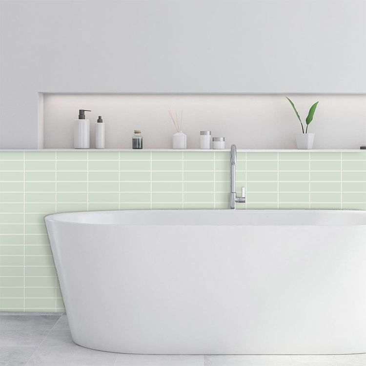 Avtoit | Peel and stick tiles Waterproof plastic rectangular peel and stick tile for the kitchen 2-pack