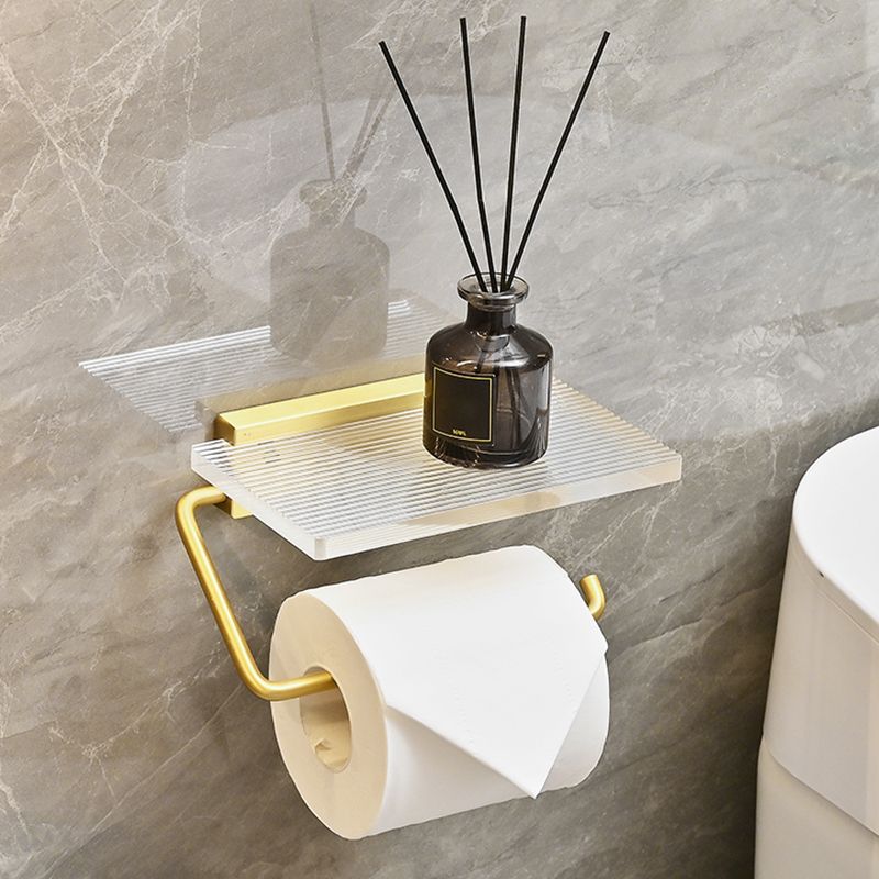 Avtoit | Metal and acrylic bathroom accessories as a single piece or in a set in gold