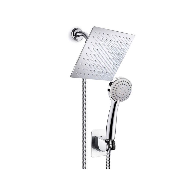 Avtoit | Modern Pull-Down Dual Showerhead Square High Arch Showerhead Combination