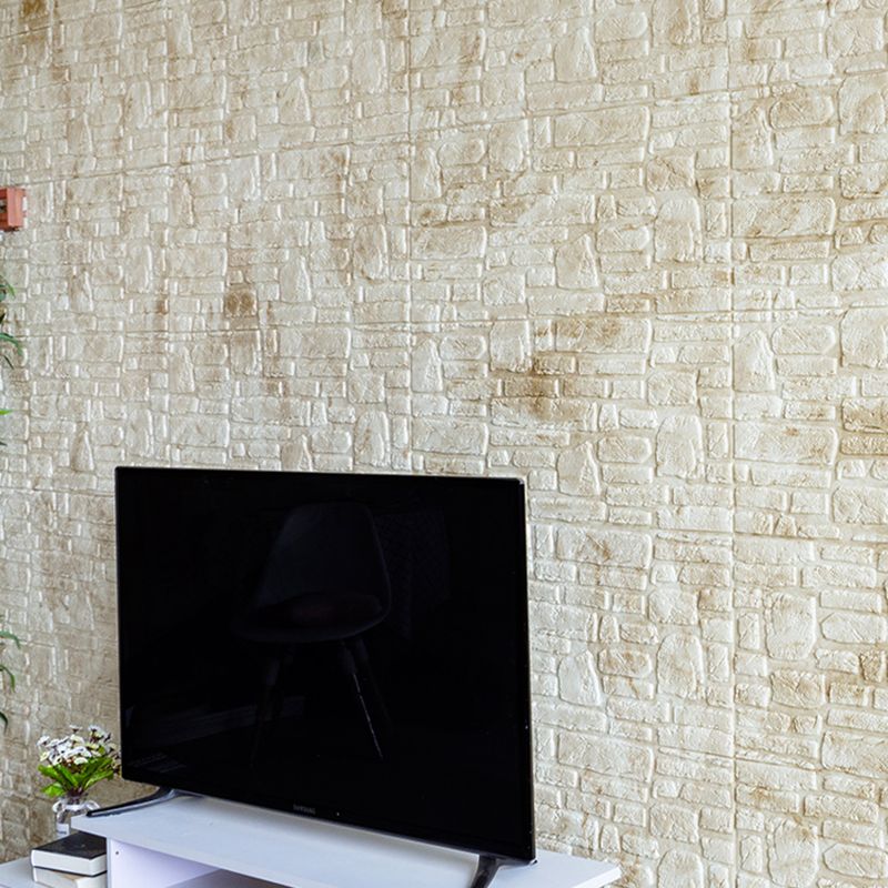 Avtoit | 3D Artificial Stone Wall Panel Modern Style Living Room Wall Panel (10-Pack)