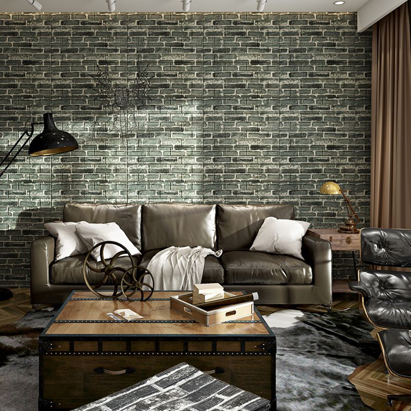 Avtoit | Industrial Wall Panel 3D Brick Wall Panels Waterproof Stickers Wall Tiles Set of 10
