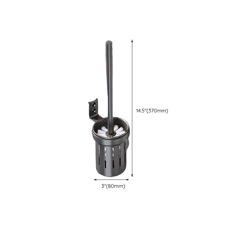 Avtoit | Modern gray aluminum bathroom accessory set