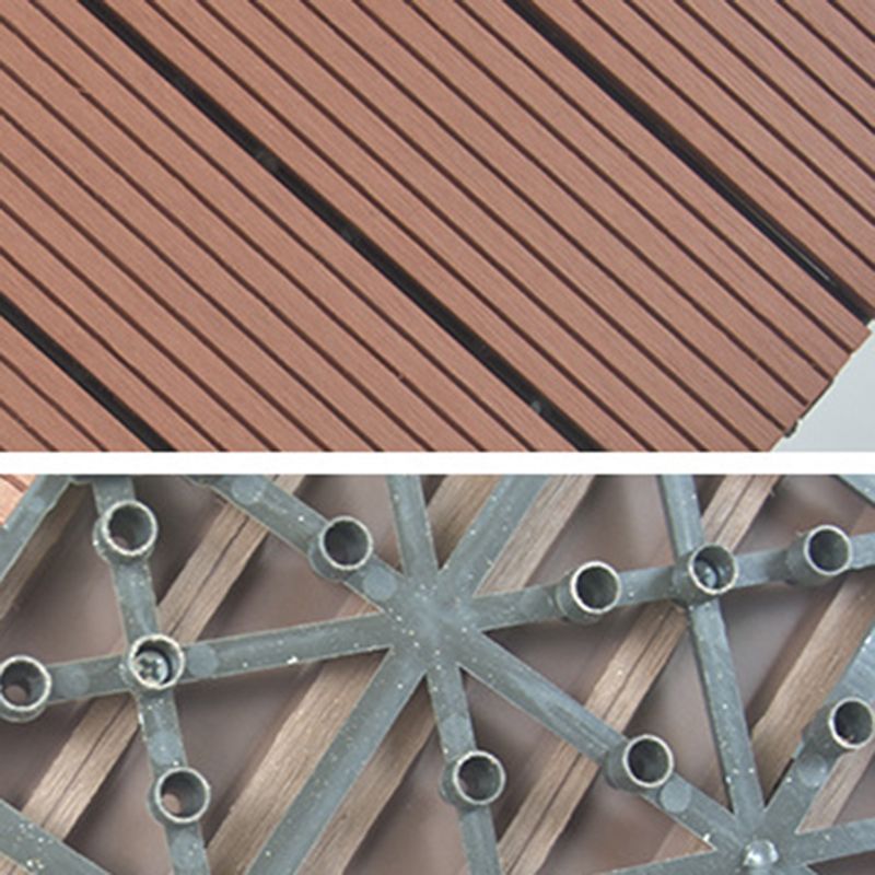 Avtoit | Wire brushed wooden floor tiles Click-Lock engineered wood for patio garden