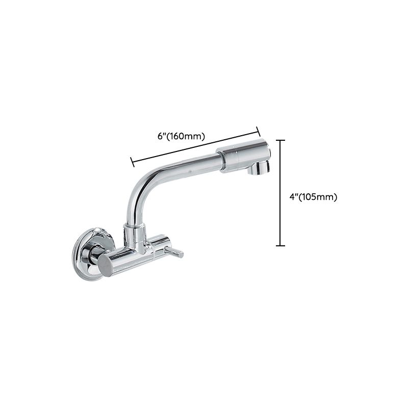 Avtoit | Wall-mounted metal bathtub filler with low arc waterfall bathtub faucet