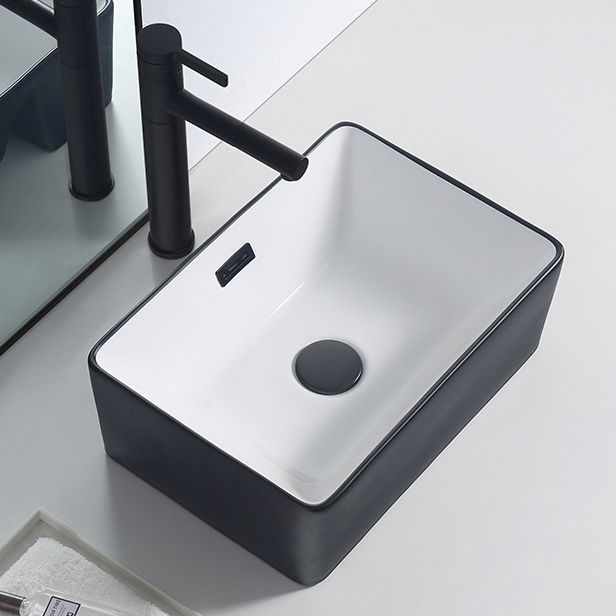 Avtoit | Modern porcelain floor washbasin Rectangular washbasin for the bathroom