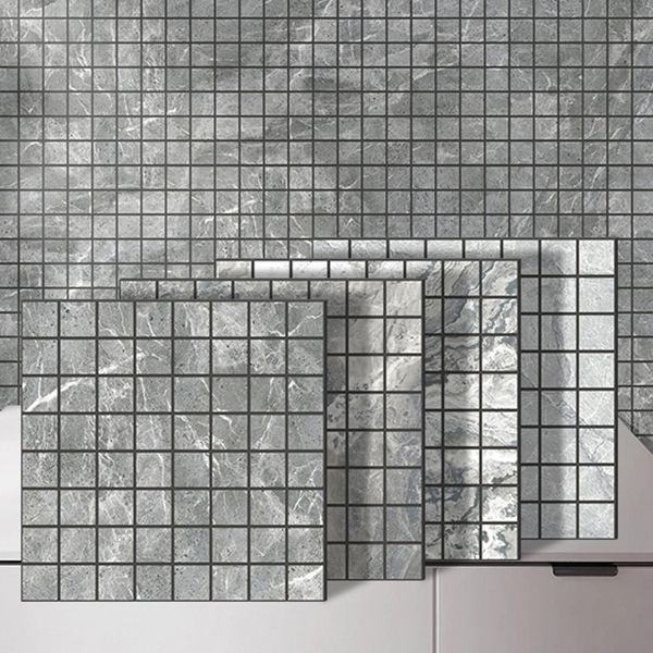 Avtoit | Mosaic Tile Peel and Stick Tile PVC 3D Kitchen Backsplash Peel and Stick Wall Tile
