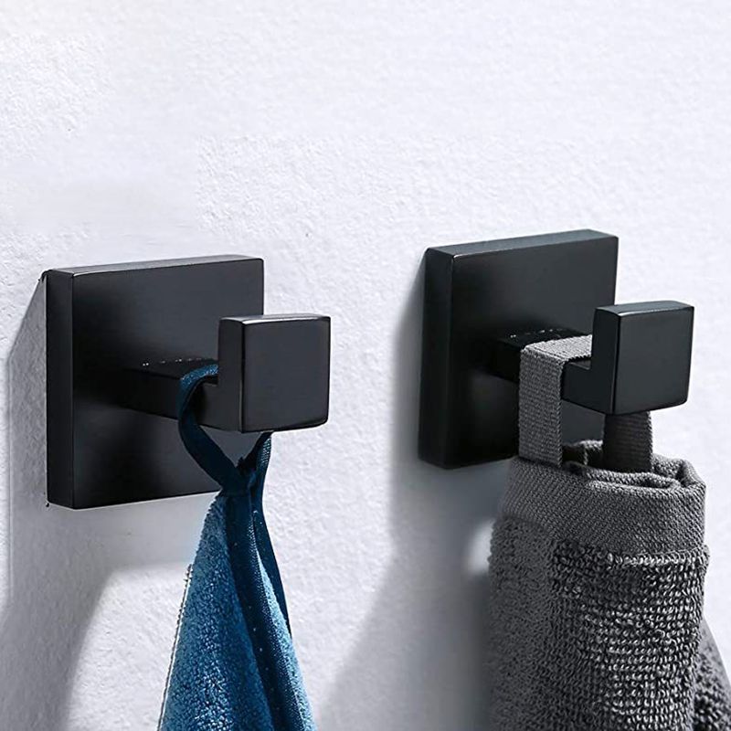 Avtoit | 7-piece bathroom accessory set made of stainless steel with paper holder/robe hook/towel ring bar