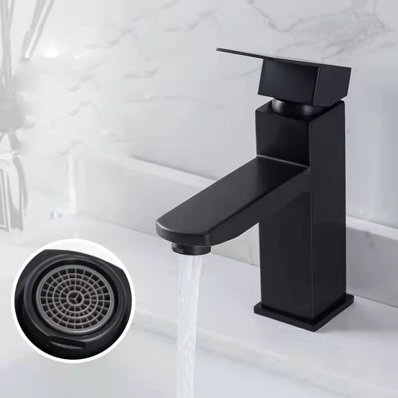 Avtoit | Basic Centered Sink Faucet Monochrome Faucet Sink Bathroom Faucet