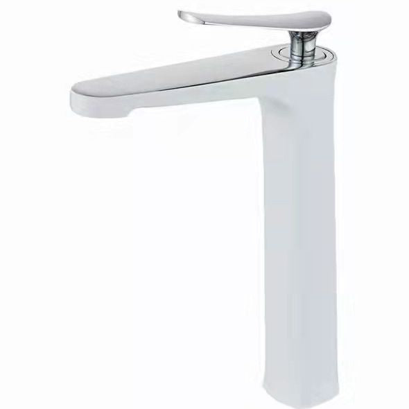 Avtoit | 1 Handle Solid Copper Bathroom Sink Faucet Nordic Modern Vanity Faucet with Drain