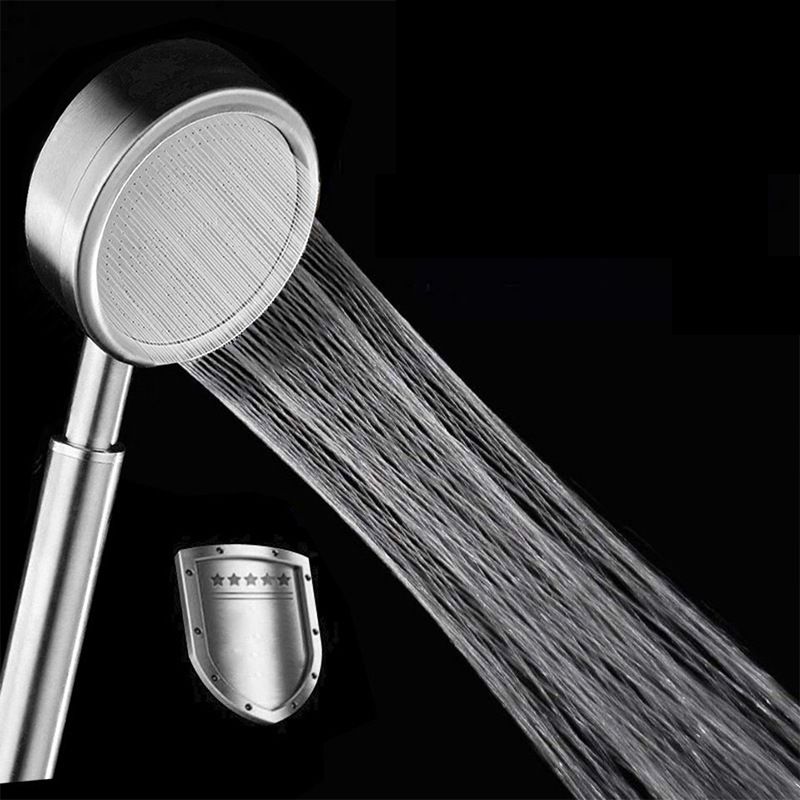 Avtoit | Modern Shower Head Stainless Steel Round Metal Handheld Shower Head