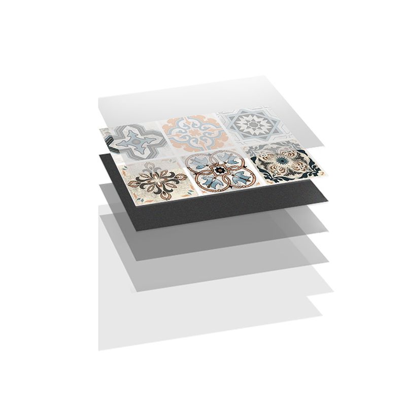 Avtoit | Multi-Tonal Style Vinyl Plank Peel and Stick Porcelain Tile Look Vinyl Plank Flooring