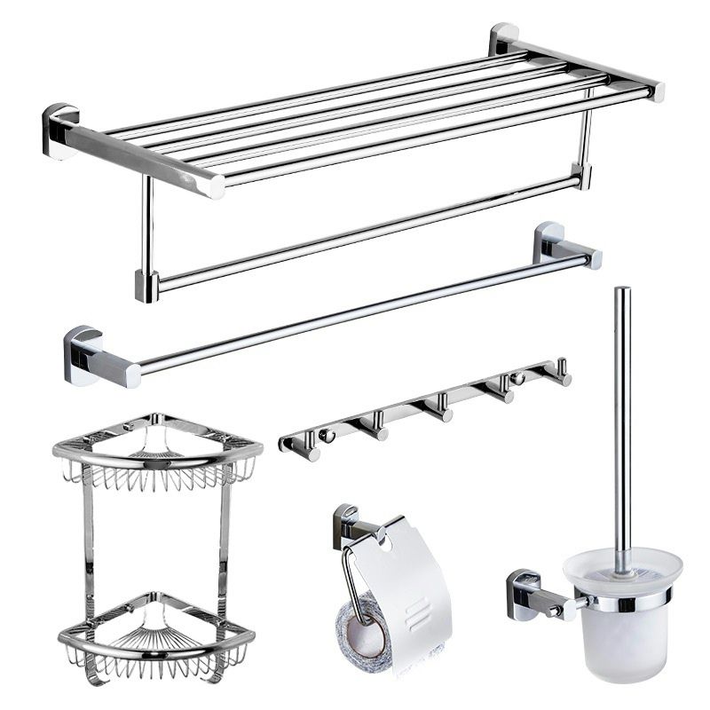 Avtoit | Modern bathroom accessory set paper holder towel bar stainless steel bathroom set