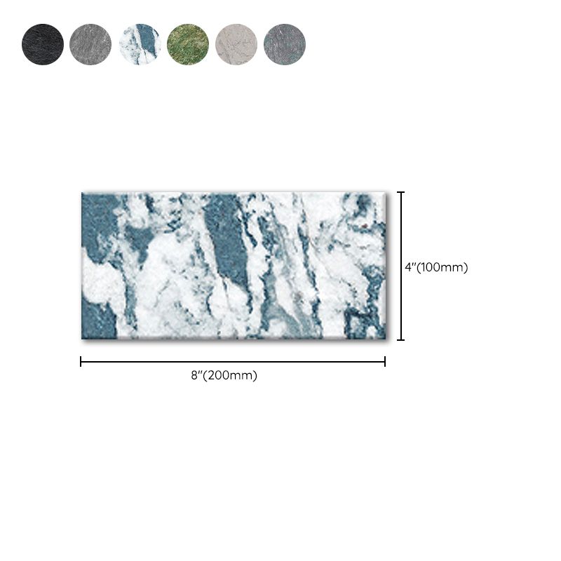 Avtoit | Modern Peel & Stick Subway Tiles PVC Wallpaper for Kitchen Backsplash