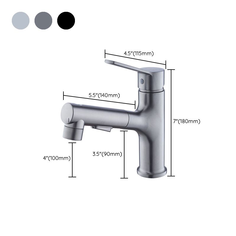 Avtoit | Modern Basin Faucet Solid Copper Centered Sink Faucet for Bathroom