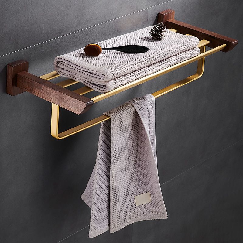 Avtoit | Traditional Bathroom Accessories Set Bathroom Shelf Paper Holder Gold Bathroom Set