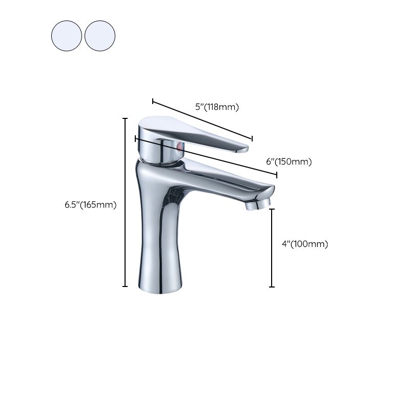 Avtoit | Single Hole Basin Tap Lever Handle 1 Hole Faucet for the Bathroom