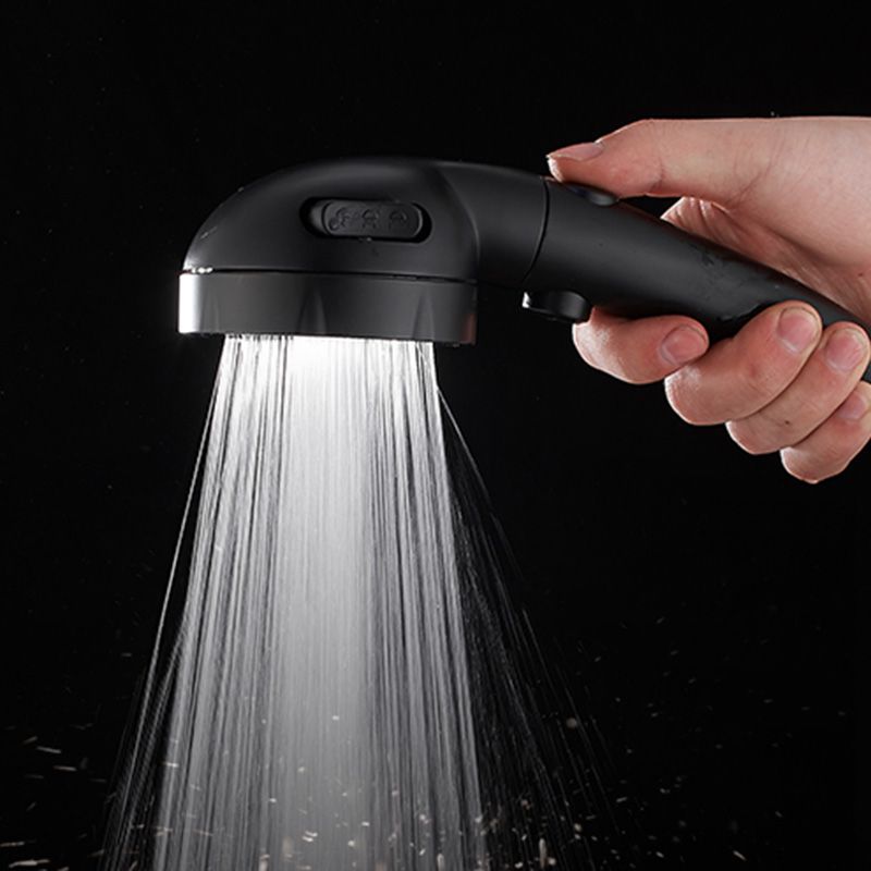 Avtoit | Contemporary Shower Head Round Handheld Shower Head Combination in Black