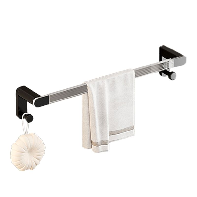 Avtoit | Black Bathroom Set Metallic & Acrylic Bathroom Accessories Set made of Stainless Steel Aluminium
