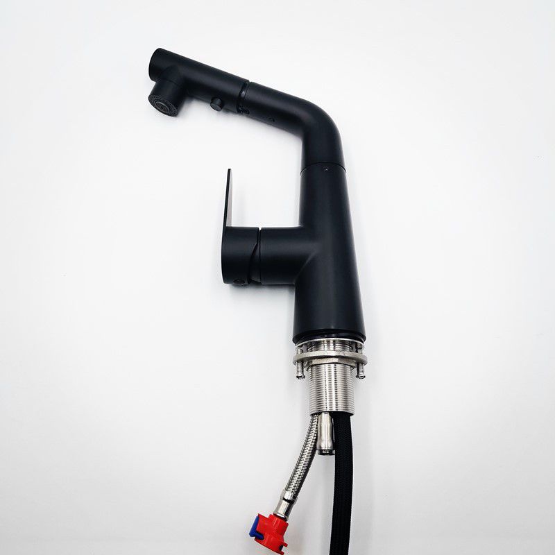 Avtoit | Contemporary Vessel Faucet Pull-Out Faucet with Single Lever Handle