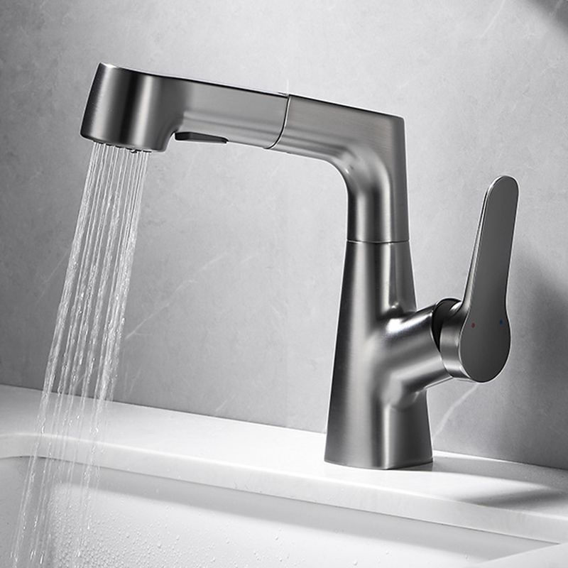 Avtoit | 1-Handle Brushed Nickel Widespread Faucet Single Hole Bathroom Vessel Faucet with Brass