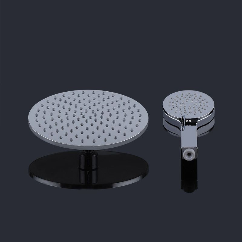 Avtoit | Contemporary Rainfall Shower Head Combo Round Single Spray Shower Combo
