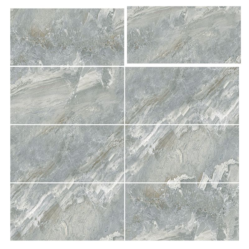 Avtoit | Modern Peel and Stick Splash Guard PVC Rectangular Wallpaper for the Shower