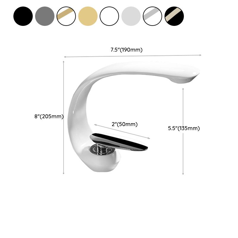 Avtoit | Unique Bathroom Waterfall Spout Brass Basin Faucet