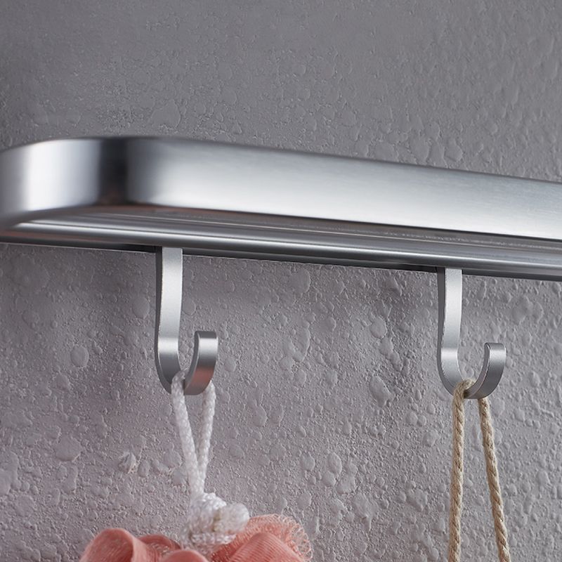 Avtoit | Contemporary bathroom accessory set made of aluminum with towel holder/bath shelf
