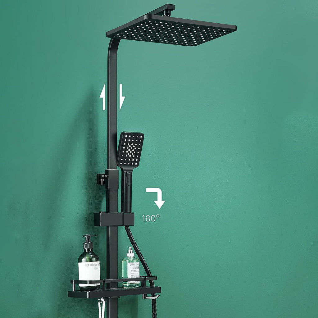 Avtoit | Modern adjustable water flow shower faucet shower hose shower system on the wall